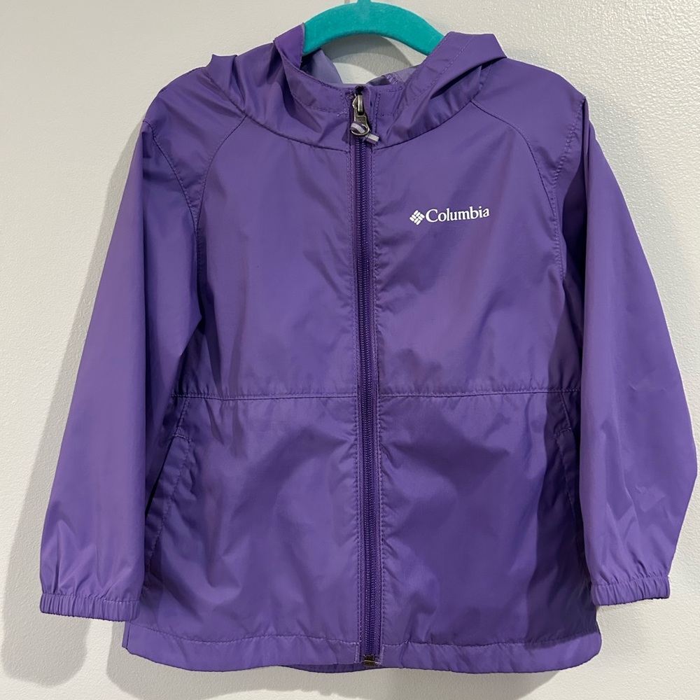 Columbia Violet Toddler Rain Jacket